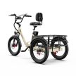 OneSport OT30Pro E-Trike Elektromos Háromkerekű kerékpár 500W 48V 18Ah 25 km/h