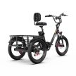 OneSport OT30Pro E-Trike Elektromos Háromkerekű kerékpár 500W 48V 18Ah 25 km/h